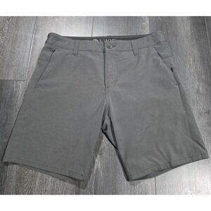 Vuori Aim Short Men 30 Charcoal Gray Stretch Performance Preppy Golf Comfort